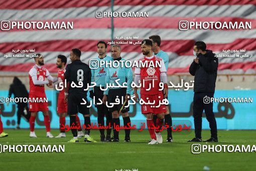 1561707, Tehran, Iran, لیگ برتر فوتبال ایران، Persian Gulf Cup، Week 11، First Leg، Persepolis 2 v 1 Foulad Khouzestan on 2021/01/18 at Azadi Stadium