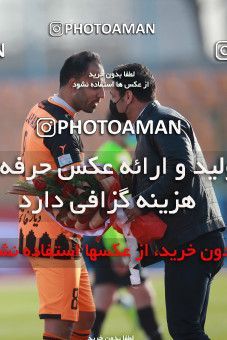 1562227, Tehran,Shahr Qods, , لیگ برتر فوتبال ایران، Persian Gulf Cup، Week 12، First Leg، Paykan 2 v 3 Mes Rafsanjan on 2021/01/20 at Azadi Stadium