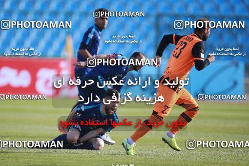 1562151, Tehran,Shahr Qods, , لیگ برتر فوتبال ایران، Persian Gulf Cup، Week 12، First Leg، Paykan 2 v 3 Mes Rafsanjan on 2021/01/20 at Azadi Stadium