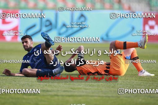 1562153, Tehran,Shahr Qods, , لیگ برتر فوتبال ایران، Persian Gulf Cup، Week 12، First Leg، Paykan 2 v 3 Mes Rafsanjan on 2021/01/20 at Azadi Stadium