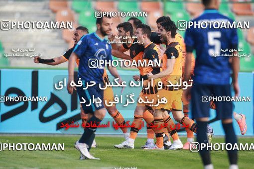 1562366, Tehran,Shahr Qods, , لیگ برتر فوتبال ایران، Persian Gulf Cup، Week 12، First Leg، Paykan 2 v 3 Mes Rafsanjan on 2021/01/20 at Azadi Stadium