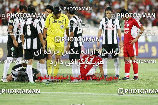 1565374, Tehran, Iran, لیگ برتر فوتبال ایران، Persian Gulf Cup، Week 4، First Leg، Persepolis 1 v 0 Saba Qom on 2009/08/28 at Azadi Stadium