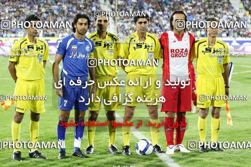 1566016, Tehran, Iran, لیگ برتر فوتبال ایران، Persian Gulf Cup، Week 7، First Leg، Esteghlal 2 v 0 Steel Azin on 2009/09/18 at Azadi Stadium