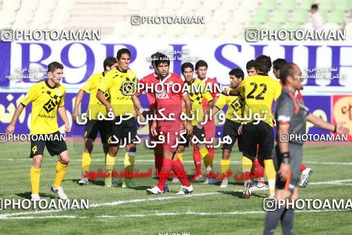 1566162, Tehran, Iran, لیگ برتر فوتبال ایران، Persian Gulf Cup، Week 8، First Leg، Steel Azin 1 v 1 Fajr-e Sepasi Shiraz on 2009/09/25 at Shahid Dastgerdi Stadium