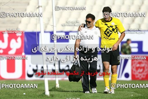 1566206, Tehran, Iran, لیگ برتر فوتبال ایران، Persian Gulf Cup، Week 8، First Leg، Steel Azin 1 v 1 Fajr-e Sepasi Shiraz on 2009/09/25 at Shahid Dastgerdi Stadium