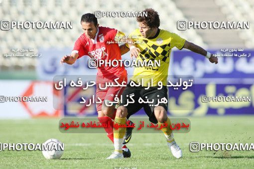 1566157, Tehran, Iran, لیگ برتر فوتبال ایران، Persian Gulf Cup، Week 8، First Leg، Steel Azin 1 v 1 Fajr-e Sepasi Shiraz on 2009/09/25 at Shahid Dastgerdi Stadium