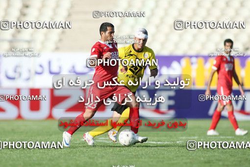 1566152, Tehran, Iran, لیگ برتر فوتبال ایران، Persian Gulf Cup، Week 8، First Leg، Steel Azin 1 v 1 Fajr-e Sepasi Shiraz on 2009/09/25 at Shahid Dastgerdi Stadium