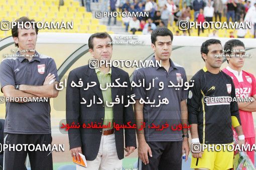 1566579, Tehran, Iran, لیگ برتر فوتبال ایران، Persian Gulf Cup، Week 12، First Leg، Steel Azin 2 v 2 Tractor Sazi on 2009/10/17 at Takhti Stadium