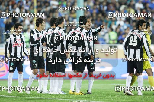 1566708, لیگ برتر فوتبال ایران، Persian Gulf Cup، Week 13، First Leg، 2009/10/23، Tehran، Azadi Stadium، Esteghlal 1 - ۱ Saba Qom