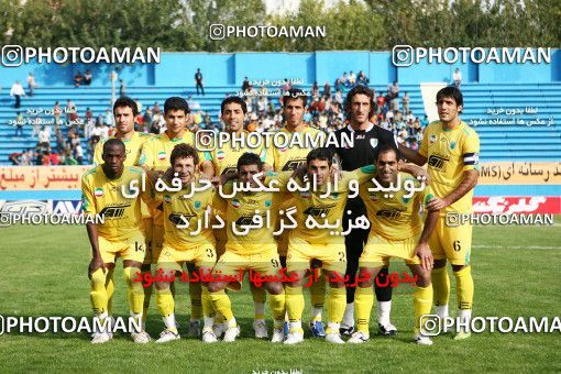 1566667, Tehran, Iran, لیگ برتر فوتبال ایران، Persian Gulf Cup، Week 14، First Leg، Rah Ahan 0 v 1 Sepahan on 2009/10/26 at Ekbatan Stadium