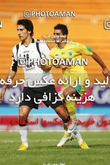 1566645, Tehran, Iran, لیگ برتر فوتبال ایران، Persian Gulf Cup، Week 14، First Leg، Rah Ahan 0 v 1 Sepahan on 2009/10/26 at Ekbatan Stadium