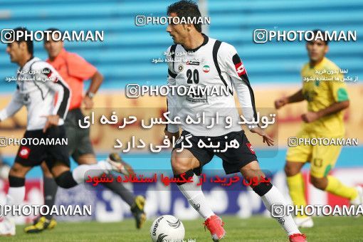 1566683, Tehran, Iran, لیگ برتر فوتبال ایران، Persian Gulf Cup، Week 14، First Leg، Rah Ahan 0 v 1 Sepahan on 2009/10/26 at Ekbatan Stadium