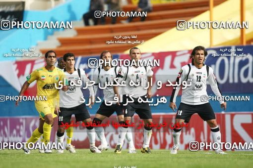 1566687, Tehran, Iran, لیگ برتر فوتبال ایران، Persian Gulf Cup، Week 14، First Leg، Rah Ahan 0 v 1 Sepahan on 2009/10/26 at Ekbatan Stadium