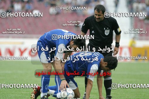 1569470, Tehran, , لیگ برتر فوتبال ایران، Persian Gulf Cup، Week 26، Second Leg، Esteghlal 3 v 2 Pegah Rasht on 2004/05/03 at Azadi Stadium
