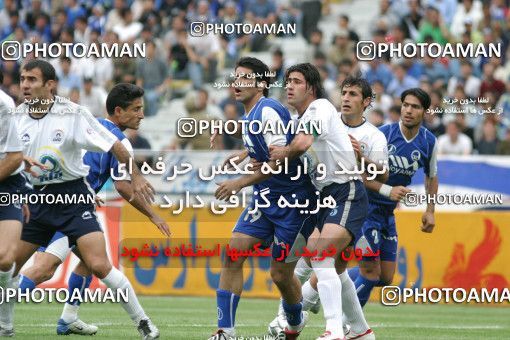 1569383, Tehran, , لیگ برتر فوتبال ایران، Persian Gulf Cup، Week 26، Second Leg، Esteghlal 3 v 2 Pegah Rasht on 2004/05/03 at Azadi Stadium
