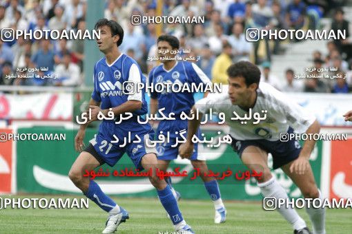 1569362, Tehran, , لیگ برتر فوتبال ایران، Persian Gulf Cup، Week 26، Second Leg، Esteghlal 3 v 2 Pegah Rasht on 2004/05/03 at Azadi Stadium