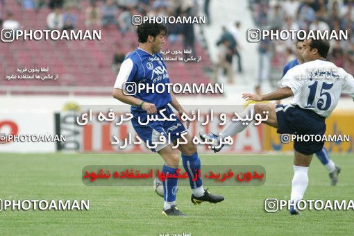 1569421, Tehran, , لیگ برتر فوتبال ایران، Persian Gulf Cup، Week 26، Second Leg، Esteghlal 3 v 2 Pegah Rasht on 2004/05/03 at Azadi Stadium