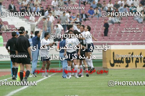 1569406, Tehran, , لیگ برتر فوتبال ایران، Persian Gulf Cup، Week 26، Second Leg، Esteghlal 3 v 2 Pegah Rasht on 2004/05/03 at Azadi Stadium