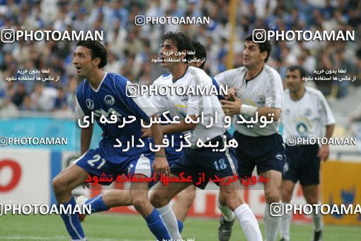 1569364, Tehran, , لیگ برتر فوتبال ایران، Persian Gulf Cup، Week 26، Second Leg، Esteghlal 3 v 2 Pegah Rasht on 2004/05/03 at Azadi Stadium