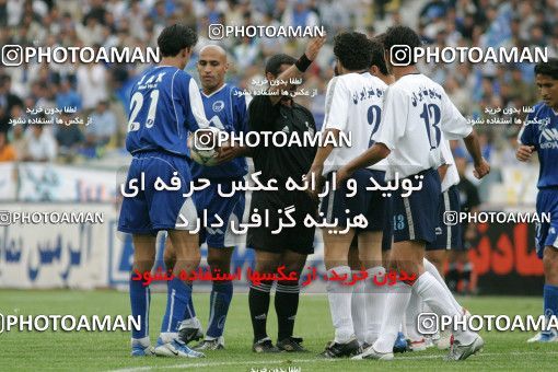 1569424, Tehran, , لیگ برتر فوتبال ایران، Persian Gulf Cup، Week 26، Second Leg، Esteghlal 3 v 2 Pegah Rasht on 2004/05/03 at Azadi Stadium