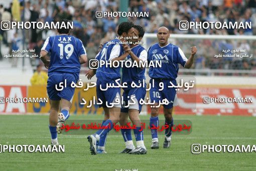1569355, Tehran, , لیگ برتر فوتبال ایران، Persian Gulf Cup، Week 26، Second Leg، Esteghlal 3 v 2 Pegah Rasht on 2004/05/03 at Azadi Stadium