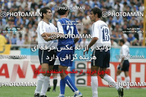 1569436, Tehran, , لیگ برتر فوتبال ایران، Persian Gulf Cup، Week 26، Second Leg، Esteghlal 3 v 2 Pegah Rasht on 2004/05/03 at Azadi Stadium