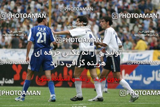 1569451, Tehran, , لیگ برتر فوتبال ایران، Persian Gulf Cup، Week 26، Second Leg، Esteghlal 3 v 2 Pegah Rasht on 2004/05/03 at Azadi Stadium