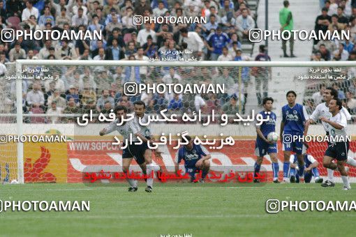 1569467, Tehran, , لیگ برتر فوتبال ایران، Persian Gulf Cup، Week 26، Second Leg، Esteghlal 3 v 2 Pegah Rasht on 2004/05/03 at Azadi Stadium