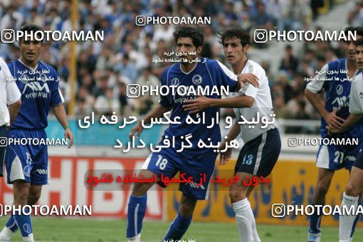 1569429, Tehran, , لیگ برتر فوتبال ایران، Persian Gulf Cup، Week 26، Second Leg، Esteghlal 3 v 2 Pegah Rasht on 2004/05/03 at Azadi Stadium
