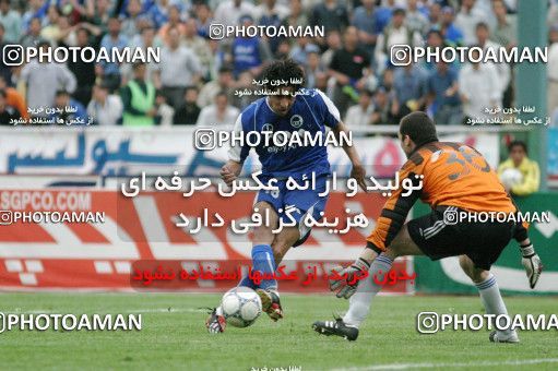 1569390, Tehran, , لیگ برتر فوتبال ایران، Persian Gulf Cup، Week 26، Second Leg، Esteghlal 3 v 2 Pegah Rasht on 2004/05/03 at Azadi Stadium