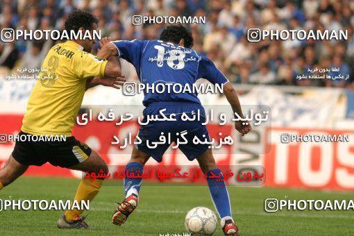 1569763, Tehran, , لیگ برتر فوتبال ایران، Persian Gulf Cup، Week 24، Second Leg، Esteghlal 2 v 1 Sepahan on 2004/04/12 at Azadi Stadium