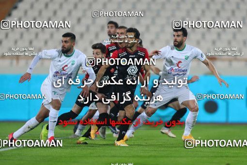 1571886, Tehran, Iran, لیگ برتر فوتبال ایران، Persian Gulf Cup، Week 13، First Leg، Persepolis 2 v 1 Mashin Sazi Tabriz on 2021/01/30 at Azadi Stadium
