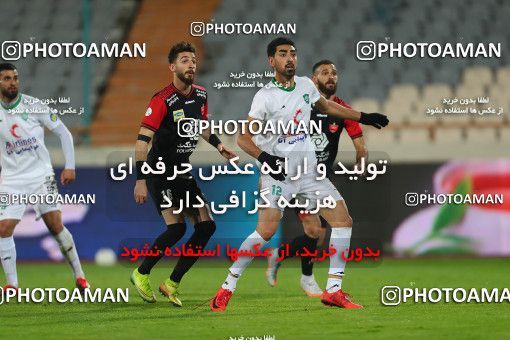 1571927, Tehran, Iran, لیگ برتر فوتبال ایران، Persian Gulf Cup، Week 13، First Leg، Persepolis 2 v 1 Mashin Sazi Tabriz on 2021/01/30 at Azadi Stadium