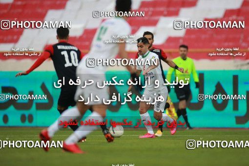 1571422, Tehran, Iran, لیگ برتر فوتبال ایران، Persian Gulf Cup، Week 13، First Leg، Persepolis 2 v 1 Mashin Sazi Tabriz on 2021/01/30 at Azadi Stadium