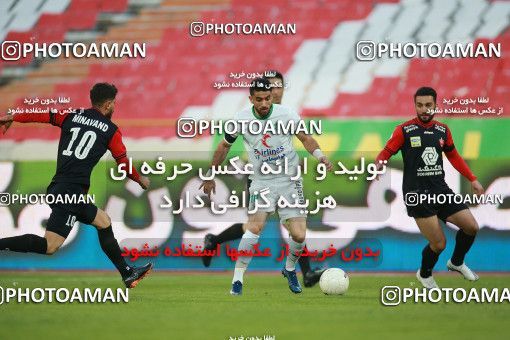 1571417, لیگ برتر فوتبال ایران، Persian Gulf Cup، Week 13، First Leg، 2021/01/30، Tehran، Azadi Stadium، Persepolis 2 - ۱ Mashin Sazi Tabriz