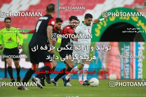 1571454, Tehran, Iran, لیگ برتر فوتبال ایران، Persian Gulf Cup، Week 13، First Leg، Persepolis 2 v 1 Mashin Sazi Tabriz on 2021/01/30 at Azadi Stadium