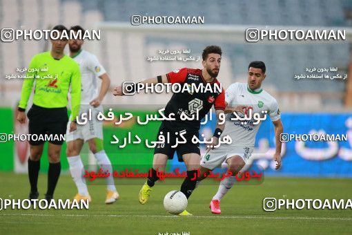 1571593, Tehran, Iran, لیگ برتر فوتبال ایران، Persian Gulf Cup، Week 13، First Leg، Persepolis 2 v 1 Mashin Sazi Tabriz on 2021/01/30 at Azadi Stadium