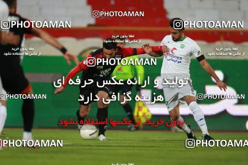 1571871, Tehran, Iran, لیگ برتر فوتبال ایران، Persian Gulf Cup، Week 13، First Leg، Persepolis 2 v 1 Mashin Sazi Tabriz on 2021/01/30 at Azadi Stadium