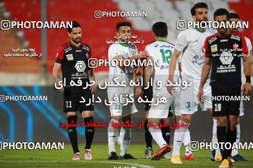 1571836, Tehran, Iran, لیگ برتر فوتبال ایران، Persian Gulf Cup، Week 13، First Leg، Persepolis 2 v 1 Mashin Sazi Tabriz on 2021/01/30 at Azadi Stadium
