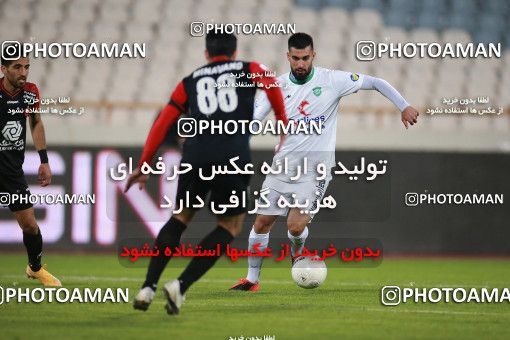 1571811, Tehran, Iran, لیگ برتر فوتبال ایران، Persian Gulf Cup، Week 13، First Leg، Persepolis 2 v 1 Mashin Sazi Tabriz on 2021/01/30 at Azadi Stadium