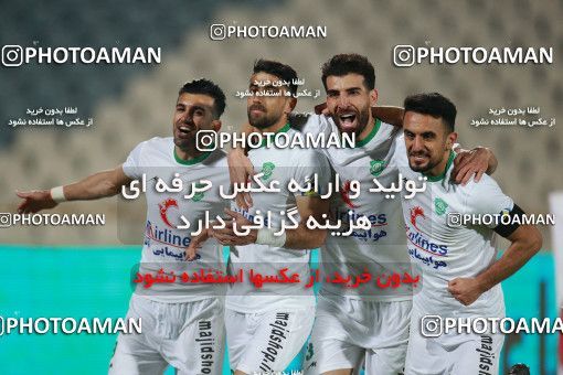 1571679, Tehran, Iran, لیگ برتر فوتبال ایران، Persian Gulf Cup، Week 13، First Leg، Persepolis 2 v 1 Mashin Sazi Tabriz on 2021/01/30 at Azadi Stadium