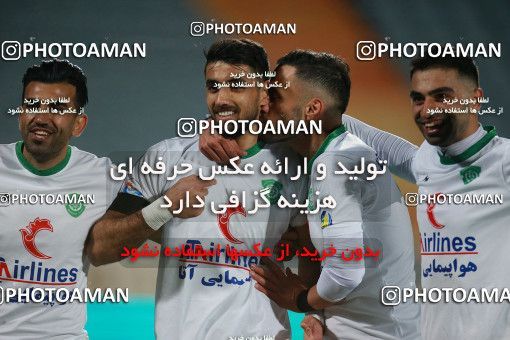 1571868, Tehran, Iran, لیگ برتر فوتبال ایران، Persian Gulf Cup، Week 13، First Leg، Persepolis 2 v 1 Mashin Sazi Tabriz on 2021/01/30 at Azadi Stadium