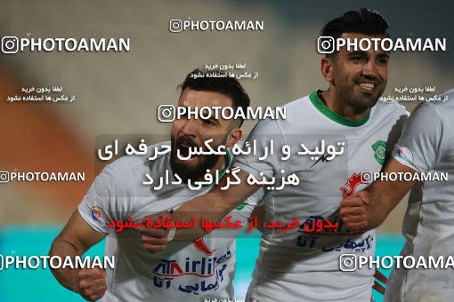 1571657, Tehran, Iran, لیگ برتر فوتبال ایران، Persian Gulf Cup، Week 13، First Leg، Persepolis 2 v 1 Mashin Sazi Tabriz on 2021/01/30 at Azadi Stadium