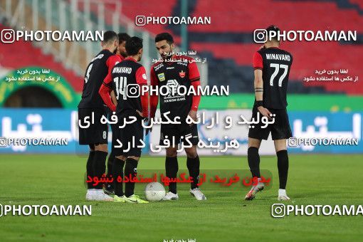 1571970, Tehran, Iran, لیگ برتر فوتبال ایران، Persian Gulf Cup، Week 13، First Leg، Persepolis 2 v 1 Mashin Sazi Tabriz on 2021/01/30 at Azadi Stadium