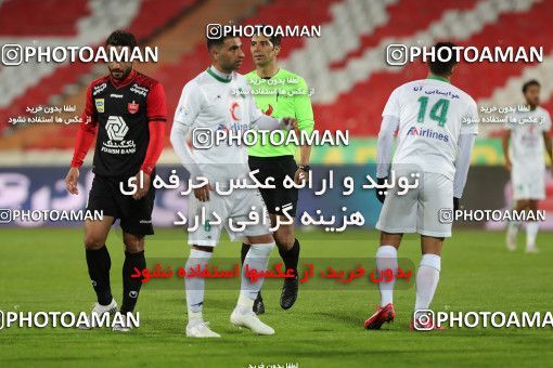 1572004, Tehran, Iran, لیگ برتر فوتبال ایران، Persian Gulf Cup، Week 13، First Leg، Persepolis 2 v 1 Mashin Sazi Tabriz on 2021/01/30 at Azadi Stadium