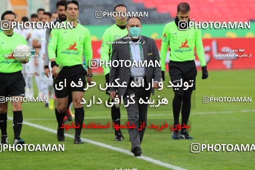 1572074, Tehran, Iran, لیگ برتر فوتبال ایران، Persian Gulf Cup، Week 13، First Leg، Persepolis 2 v 1 Mashin Sazi Tabriz on 2021/01/30 at Azadi Stadium
