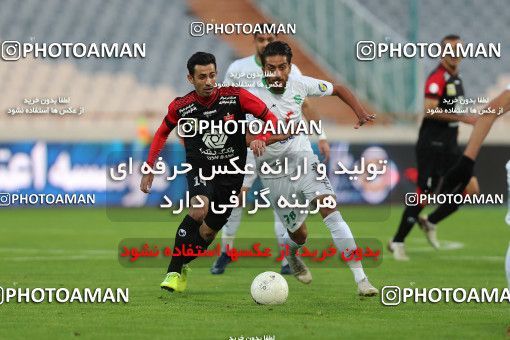 1572048, Tehran, Iran, لیگ برتر فوتبال ایران، Persian Gulf Cup، Week 13، First Leg، Persepolis 2 v 1 Mashin Sazi Tabriz on 2021/01/30 at Azadi Stadium