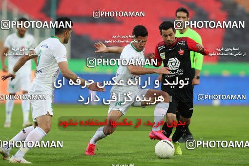 1572084, Tehran, Iran, لیگ برتر فوتبال ایران، Persian Gulf Cup، Week 13، First Leg، Persepolis 2 v 1 Mashin Sazi Tabriz on 2021/01/30 at Azadi Stadium