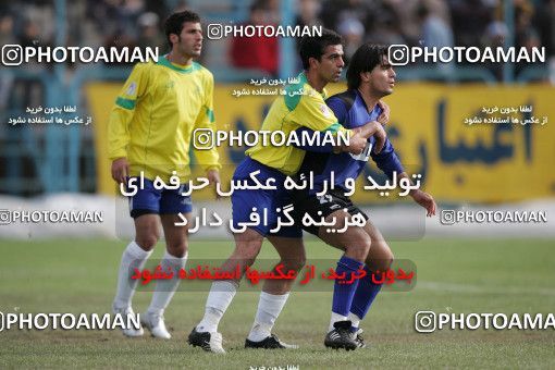1574129, Tehran,Sabashahr, Iran, لیگ برتر فوتبال ایران، Persian Gulf Cup، Week 20، Second Leg، Saba 1 v 0 Rah Ahan on 2006/01/27 at Saba Shahr Stadium
