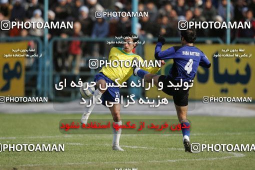 1574186, Tehran,Sabashahr, Iran, لیگ برتر فوتبال ایران، Persian Gulf Cup، Week 20، Second Leg، Saba 1 v 0 Rah Ahan on 2006/01/27 at Saba Shahr Stadium